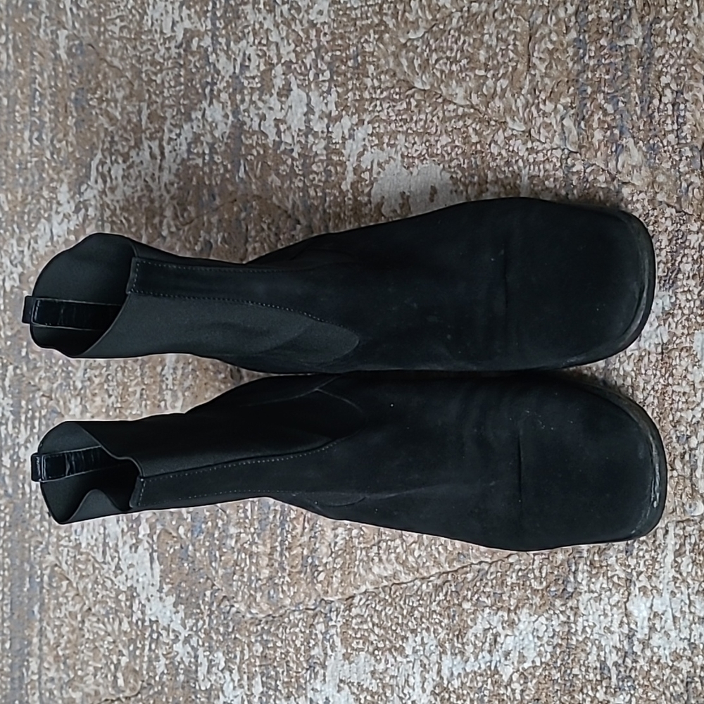 Vintage Salvatore Ferragamo Suede Garth Boots